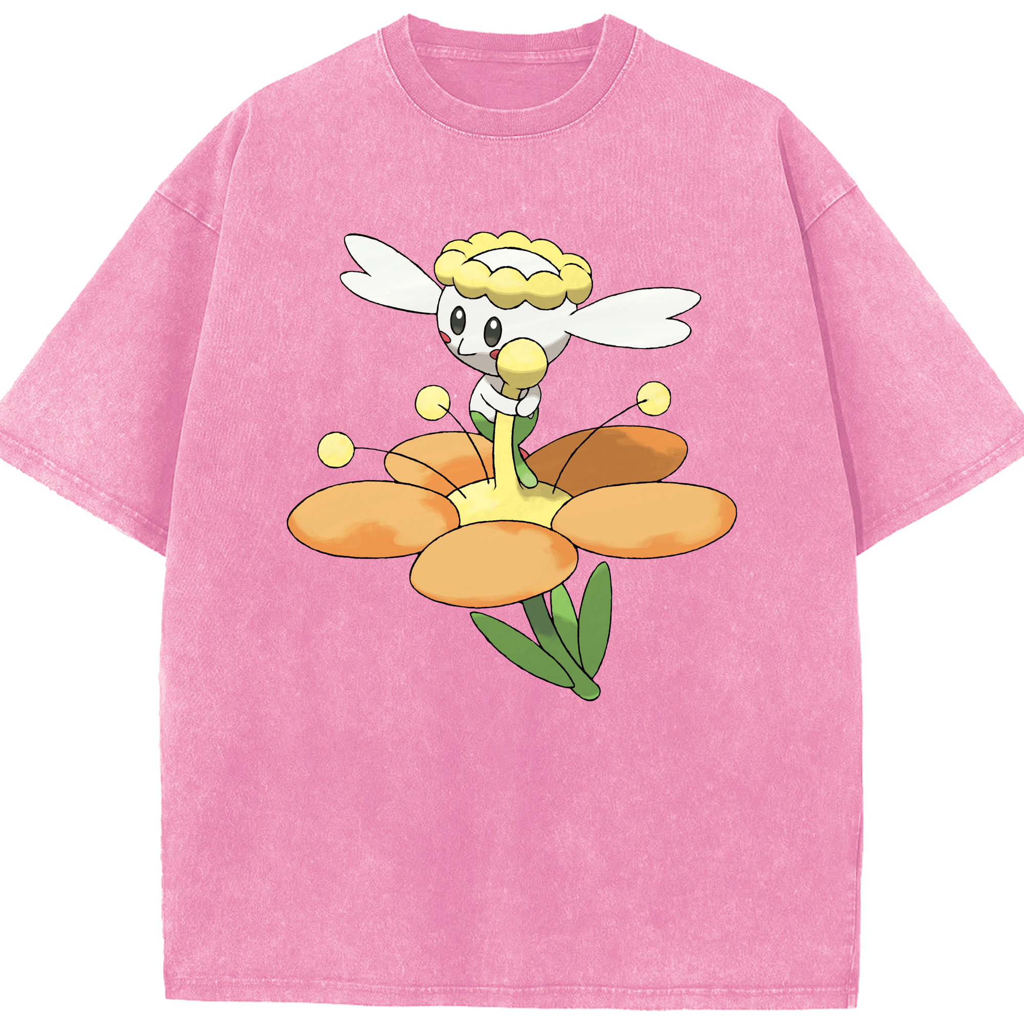 （画像用） ポケットモンスター Pokémon 綿100% ヴィンテージ風 半袖Tシャツ（フロントプリント）